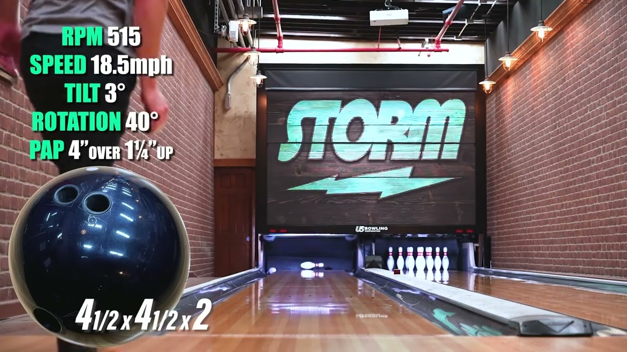 Storm Virtual Energy Blackout Bowling Ball Review | Multiple
