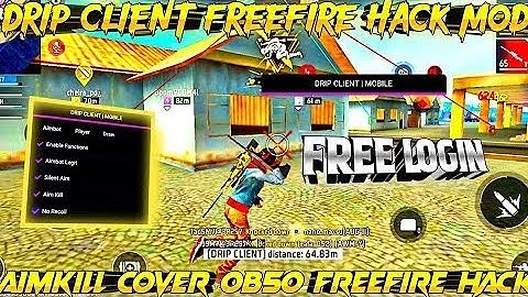 DRIP CLIENT MOD MENU FREE | OB50 MOBILE PANEL FREE| HG CHEAT FREE| FREE FIRE NEW CS RANK SEASON HACK