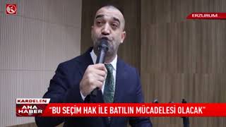 Kardelen Tv Mhp Oltu Teşkilatı İftar Yemeği Verdi