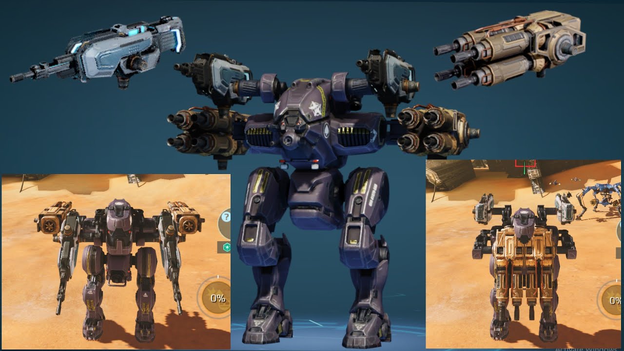 [War Robots] cụ Doc đã ngầu như thế nào - YouTube