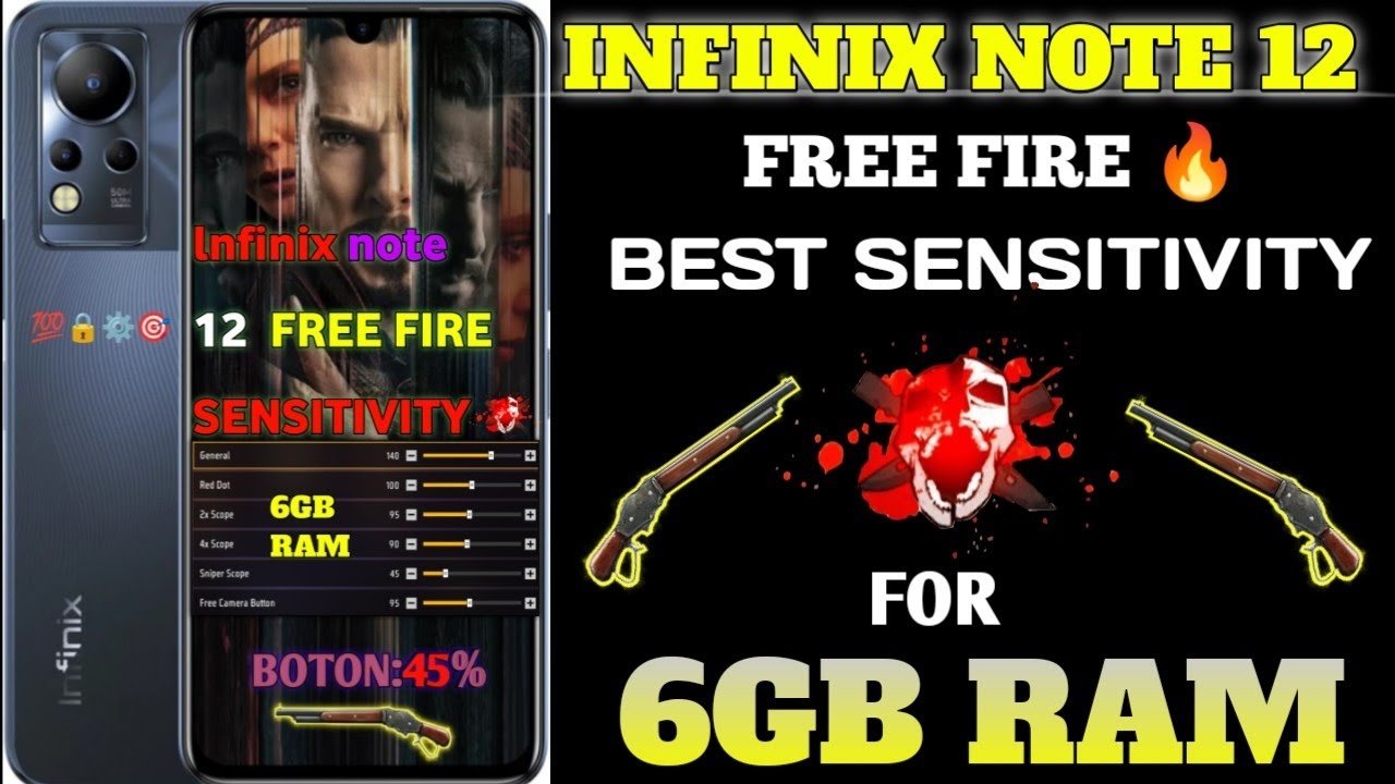 👑 Infinix Note 12 4G Best Sensitivity & DPI for Auto Headshot | Free Fire 2026