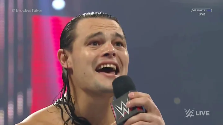 Brock Lesnar welcomes Bo Dallas to Suplex City!! by Destroying Bo Dallas