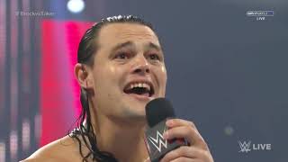 Brock Lesnar Welcomes Bo Dallas To Suplex City By Destroying Bo Dallas