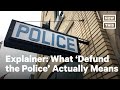 What defund the police actually means  nowthis