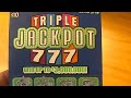 WINNING $5K ON A SINGLE “TRIPLE JACKPOT 777” SCRATCH OFF CARD FROM THE NYS LOTTERY