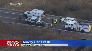 Highway 285 Closed In Both Directions Due To Deadly Multi-Vehicle Crash
