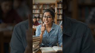 Anu Denim Shirt + Shorts Lo Library Queen 📖 "Nenu Silence Kaadu... Study Tho Slay Cheddam" | Par