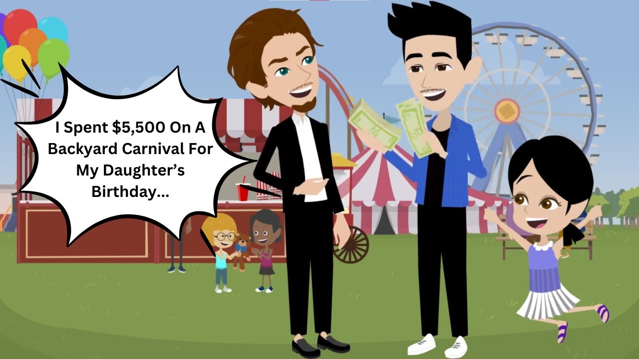 I Spent $5,500 On A Backyard Carnival For My Daughter’s Birthday...