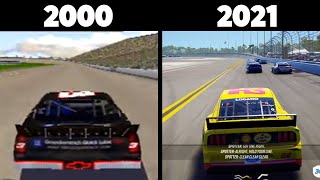 Evolution of First Lap of Daytona 500 in NASCAR Games (20002021)