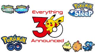 Everything Announced in the Pokemon Presents! Gen 10, Pokemon GO & More!