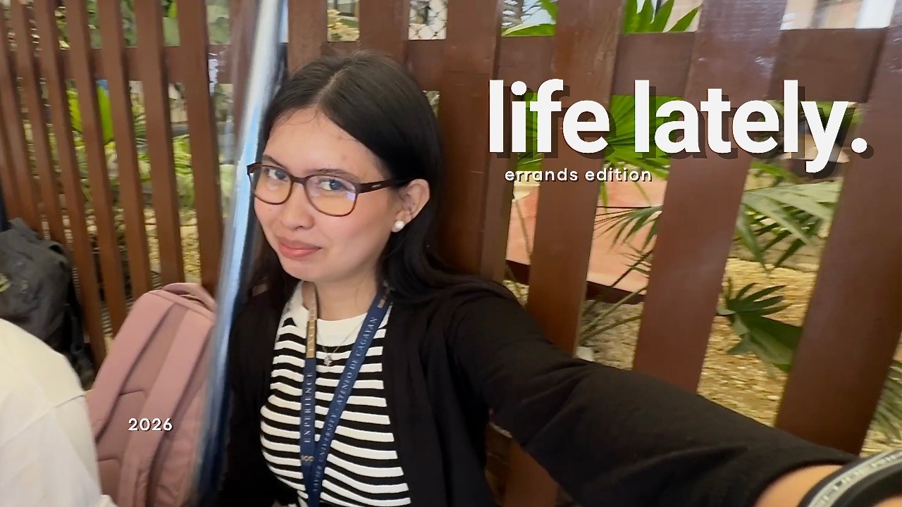 life lately | errands + university vlog