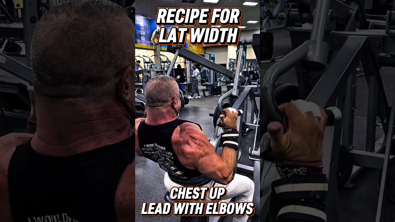 THE RECIPE FOR LAT WIDTH #lats #back #workout #motivation #workouttips