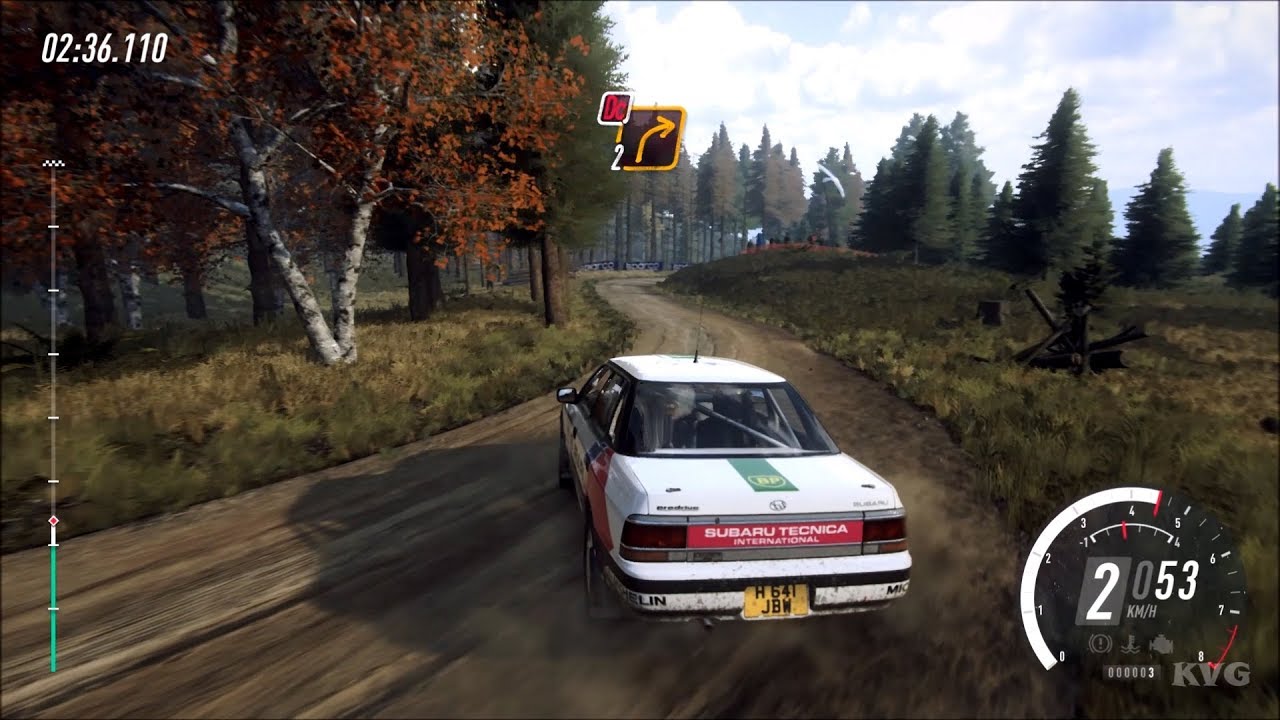DiRT Rally 2.0 Subaru Legacy S4 Gameplay (PC HD