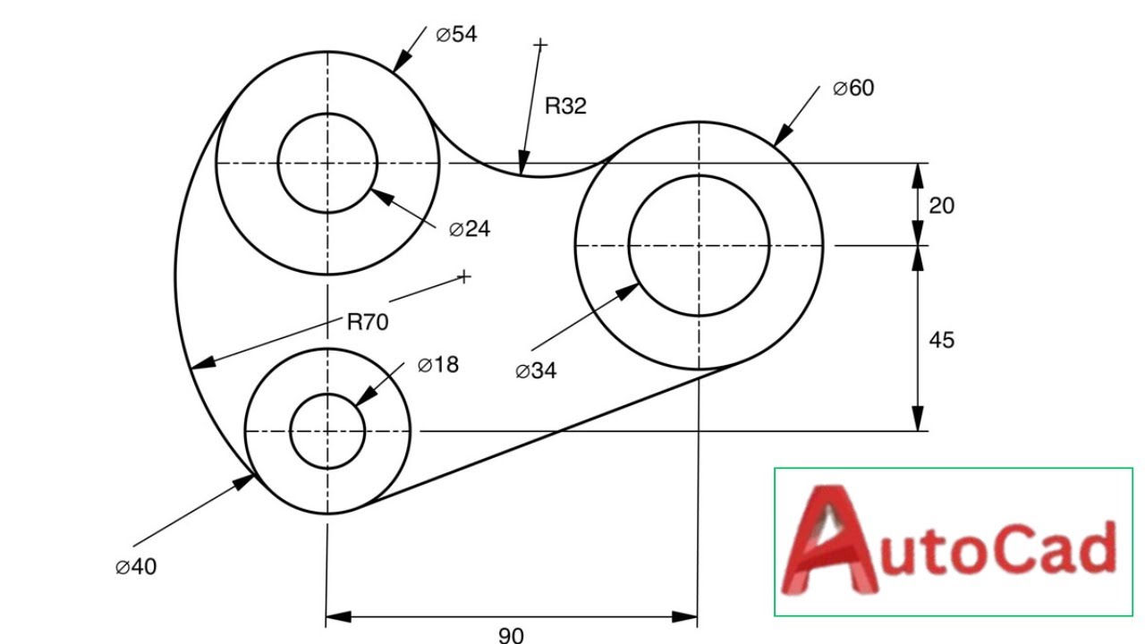 2D Drawing in AutoCAD | Step by Step Tutorial for Beginners