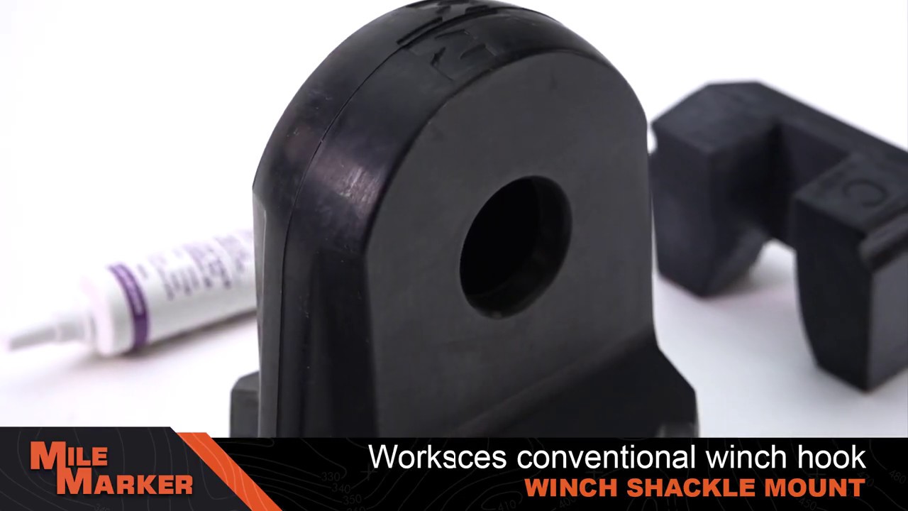 Mile Marker Winch Shackle Mount YouTube
