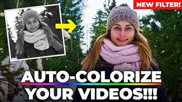 This Filter Auto-Colorizes VIDEO in Photoshop! [+ Health Update]