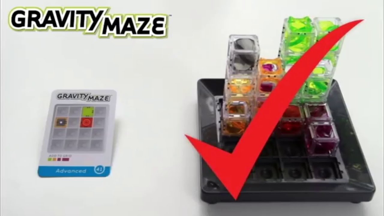 グラビティメイズ】結論から組み立てる立体迷路！【ThinkFun