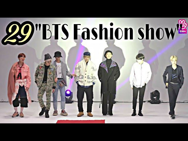 Bts Fashion Show