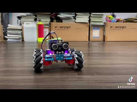 Micro:Bit麥克納姆輪小車(組裝)