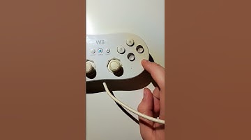 pressing the b button on a wii classic controller