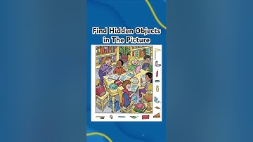 Find Hidden Objects in The Picture | #shorts #findobject #story