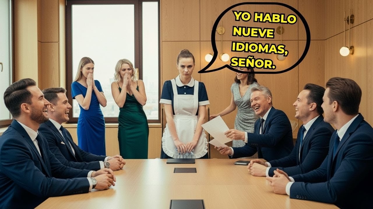 “TRADUCE ESTO y te hago DIRECTORA”, se burló el millonario, pero la empleada no lo dejó terminar