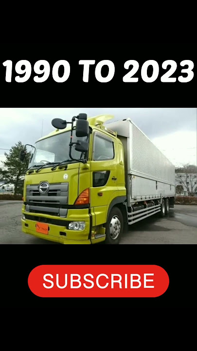Evolution of Hino (1990 ~ 2023) #shorts #evolution #hino #viral