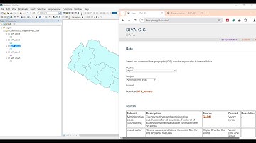How to download any country shapefile using Diva gis