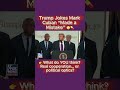 Trump Jokes Mark Cuban “Made a Mistake” 😳💊 #Breaking
