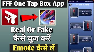 FFF One Tap Box | FFF One Tap Box Real Or Fake | FFF One Tap Box App Kaise Use Kare screenshot 5
