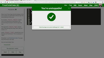 Free Code Camp: Mutations