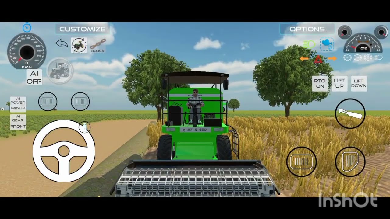 गांव में आए गेहूं काटने की मशीन🚜 नई मशीन कीचड़ में फस गई  एविएटर मशीन🚜 गन्ने की नई मशीन🚜