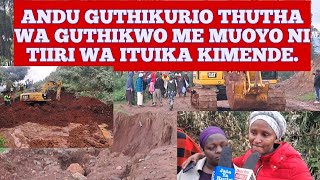 KIMENDE LANDSLIDE UPDATES💔 MUINGI KURAKARA NI THIRIKARI GWIKURURIA GUTHIKURIA ANDU KIMENDE.