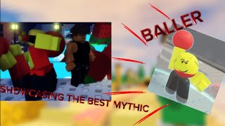SHOWCASING THE BALLER IN BALL TOWER DEFENCE *BEST MYTHIC* | Ball TD