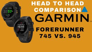 Garmin Forerunner 745 vs Forerunner 945