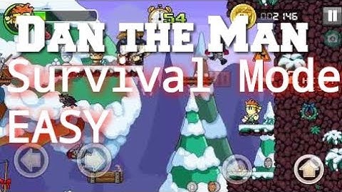 Dan The Man Survival Mode EASY Gameplay Trailer - Android/iOS