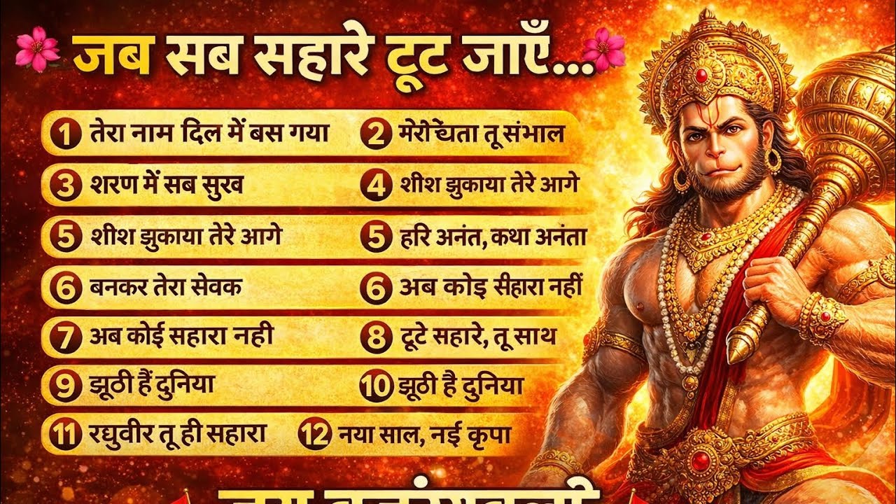 जय बजरंगबली | 15 भक्ति पंक्तियाँ | सच्चा सहारा New song 2026