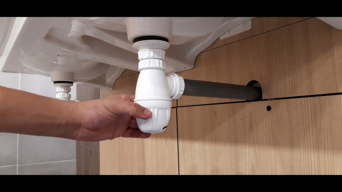 DÉMONTER UN SIPHON - DÉBOUCHER UN LAVABO ÉVIER - TUTO VIDÉO 