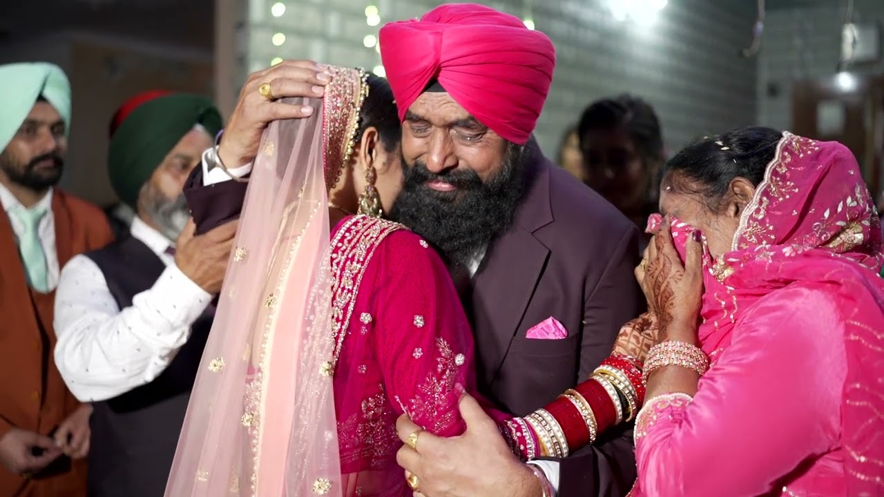 Very Emotional Doli scean 2023  Babul teh Dhee  Singh Lab  weddingfilm  emotionalstatus