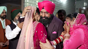 Very Emotional Doli scean 2023 | Babul teh Dhee | Singh Lab #weddingfilm #emotionalstatus