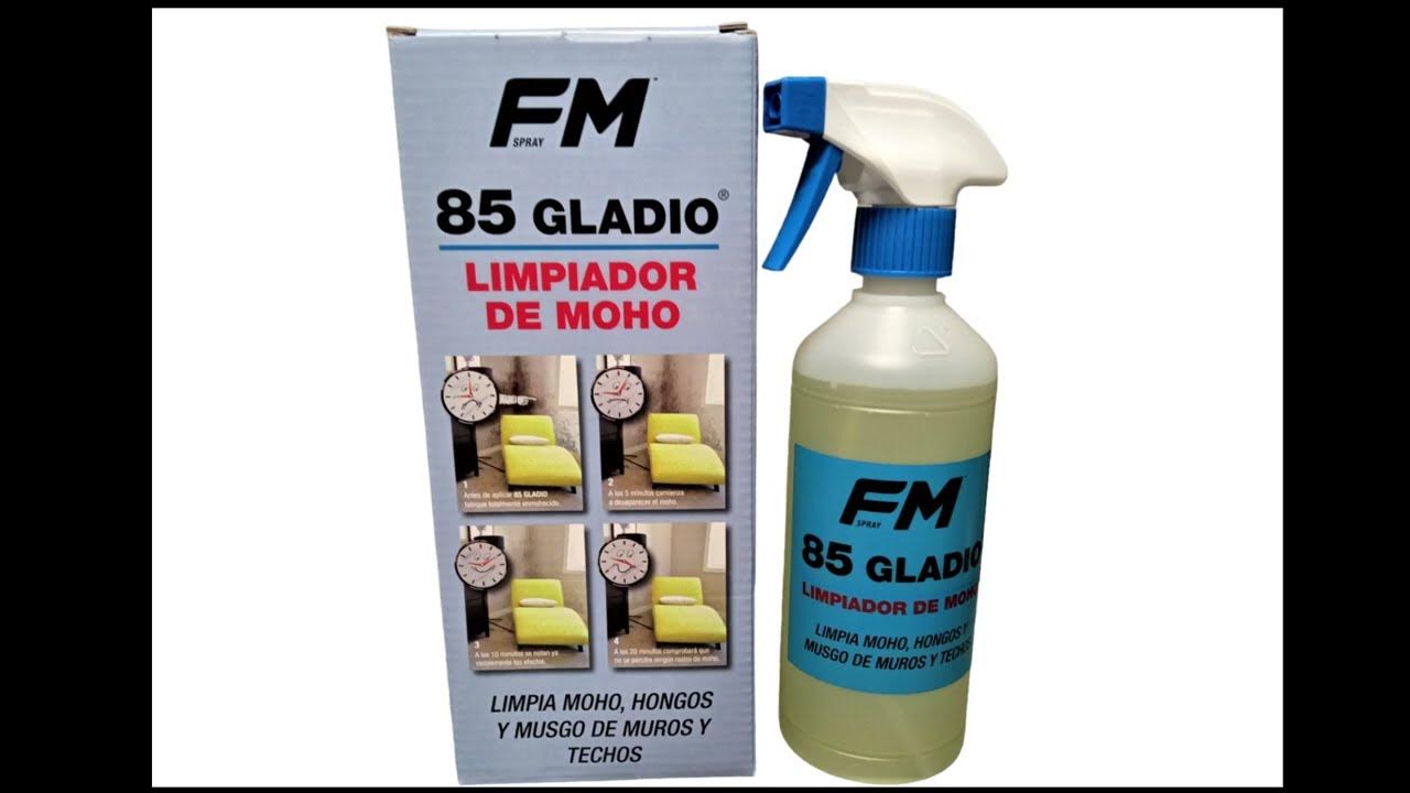 Limpiador eliminador de moho Spray de moho para limpiador de