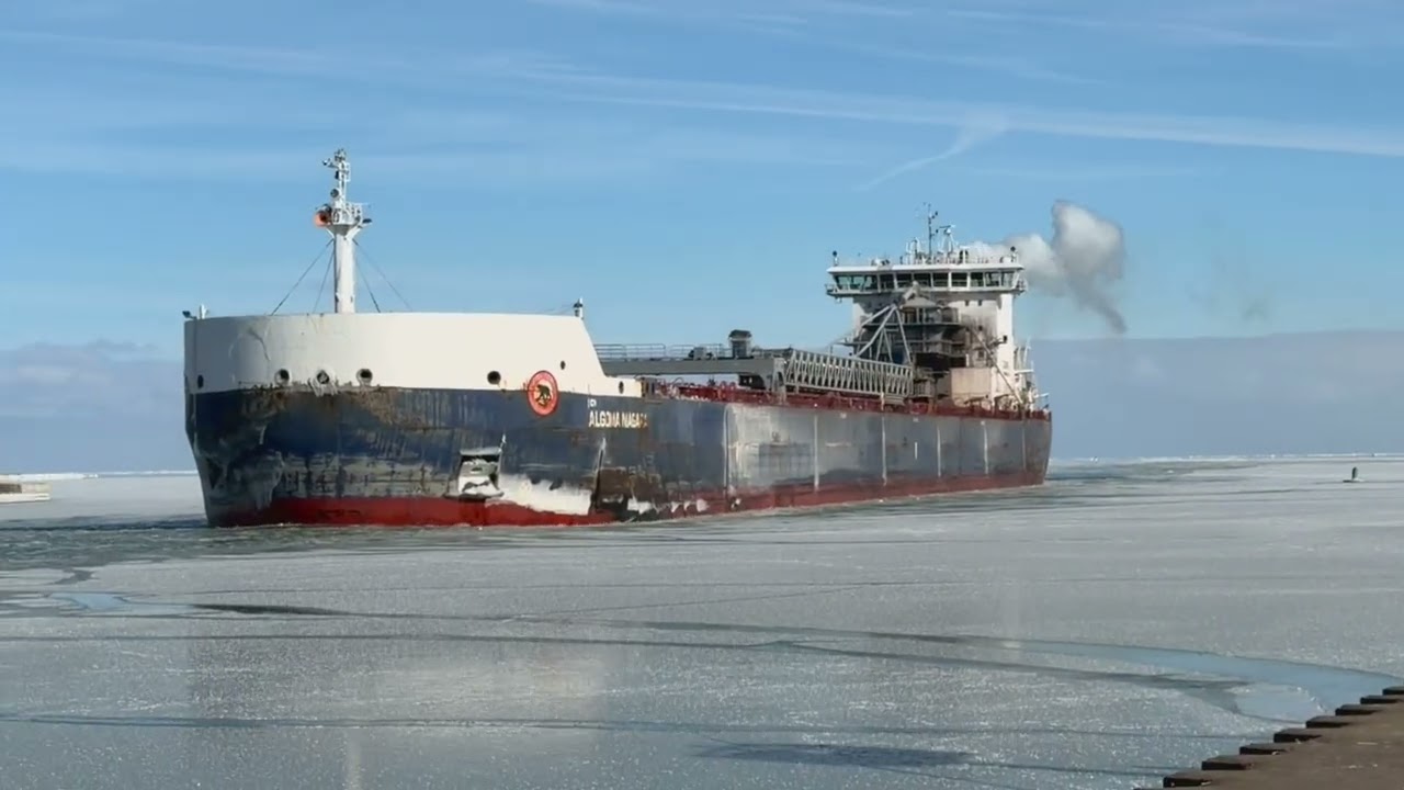 M/V Algoma Niagara arrival in Erie, Pennsylvania - 01/24/2026