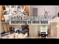 HOARDER TO MINIMALIST 2024 | Decluttering my whole house & sharing my first year Minimalism Journey