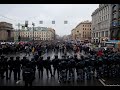 «Силовики просто избивали людей». Протесты в Петербурге