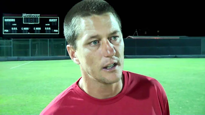 Head Coach Keith West after 2-1 victory over Pepperdine 9/3/10