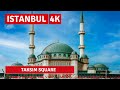 Walking Tour On The First Day Of January 2022 Istanbul Taksim Square |4k UHD 60fps