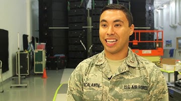 Soundwaves test a USAF experimental satellite