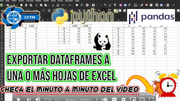 🐼 Exportar uno o más dataframes a una o más hojas de Excel ubicarlos por renglón y columna | Pandas