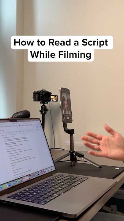 How to Read a Script While Filming | The Secret to Smooth & Professional Videos