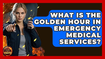 What Is The Golden Hour In Emergency Medical Services? - Man vs. Disaster
